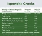 10 Paket Ispanaklı Glutensiz Vegan Tohum Kraker Cracks 50gr