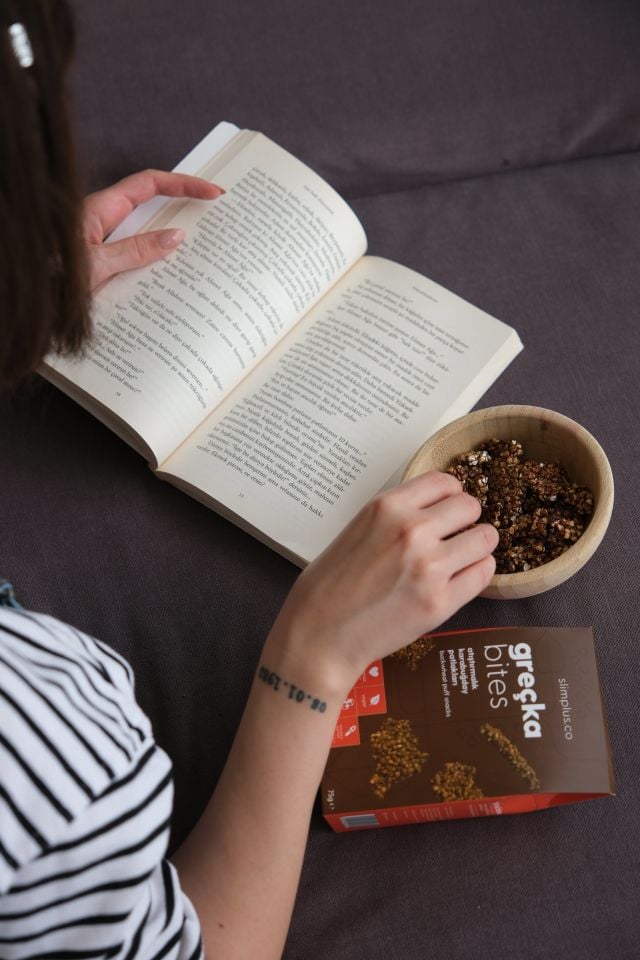 4 Paket Glutensiz Vegan Greçka Bites Atıştırmalık Kakaolu Karabuğday Lokmaları 75G