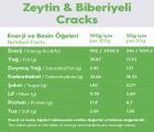 Tohum Kraker Zeytin Biberiyeli Cracks – Glutensiz Vegan Katkısız (5 x 50G)