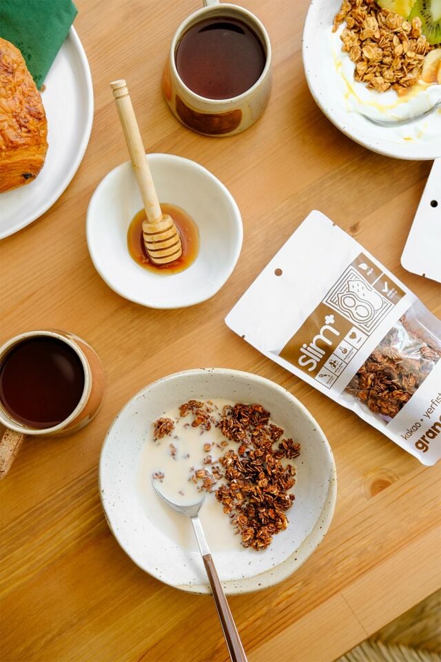 10 Paket Kakao Yer Fıstığı Glutensiz İlave Şekersiz Vegan Granola 100gr