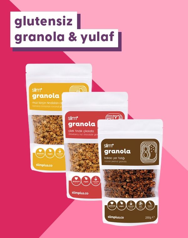 Slimplus glutensiz atıştırmalık kategori kampanyası